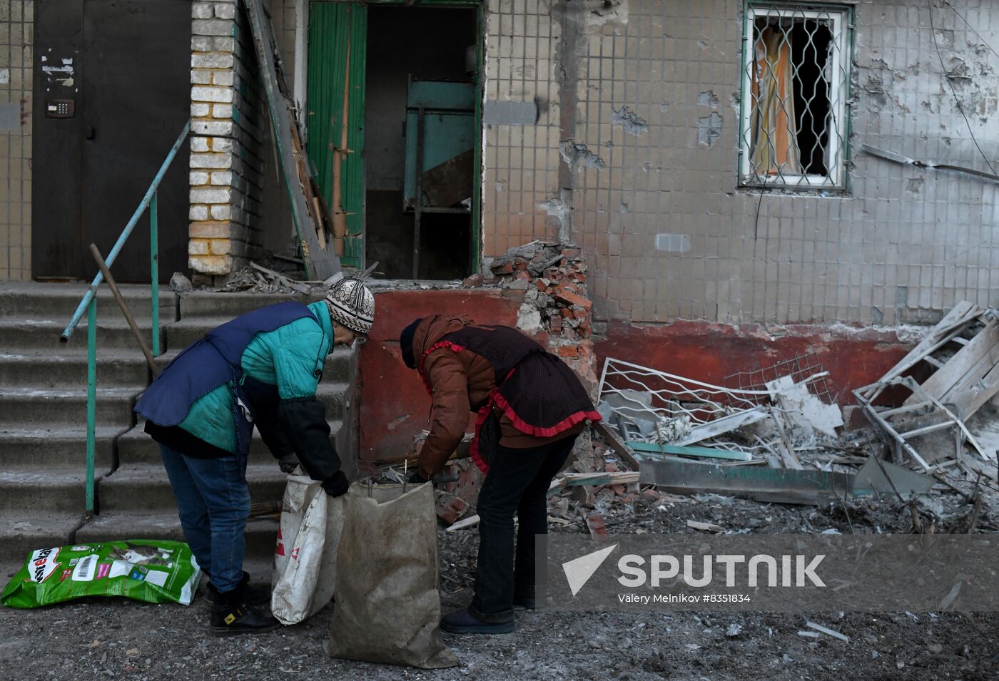 Russia Ukraine Military Operation Shelling