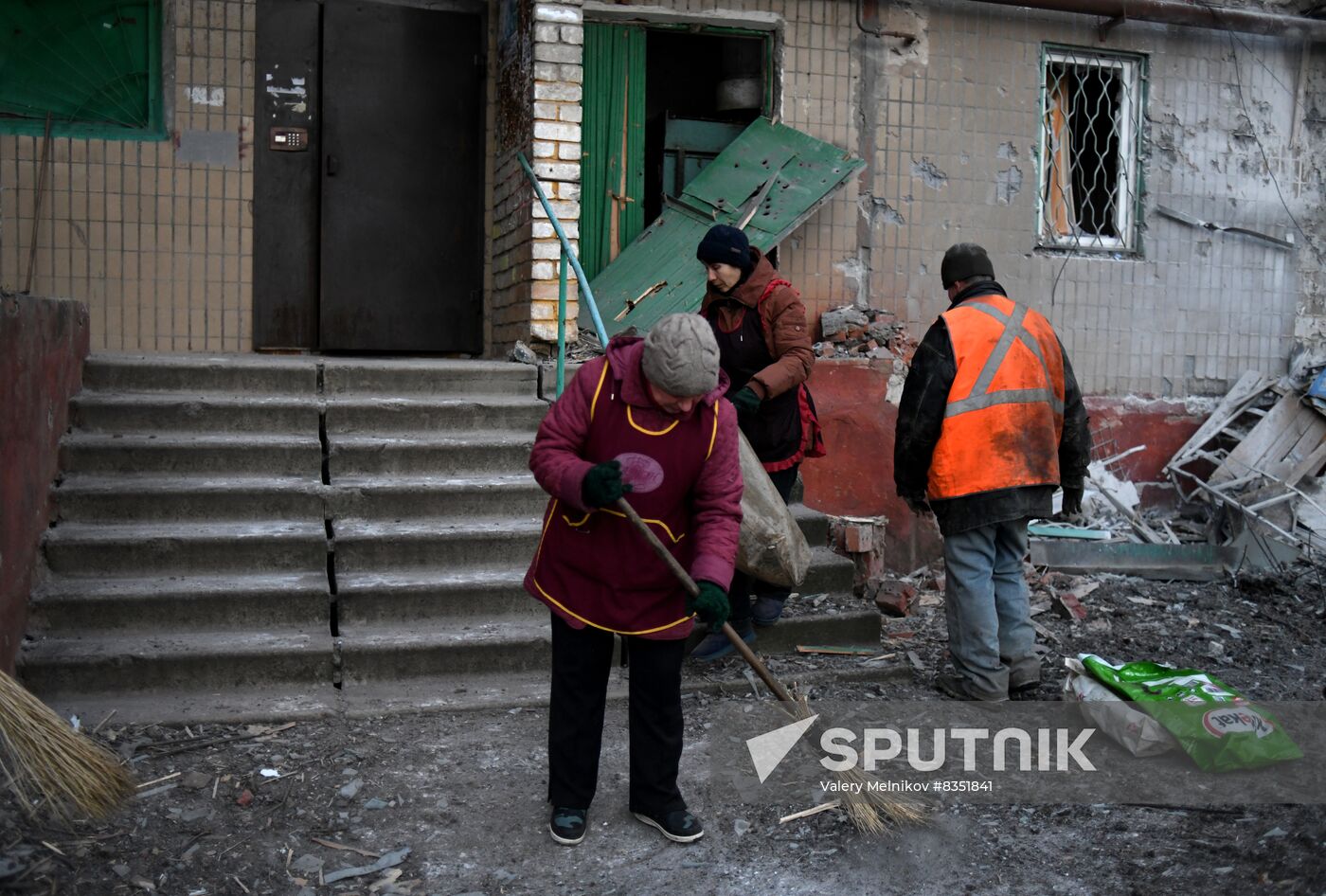 Russia Ukraine Military Operation Shelling