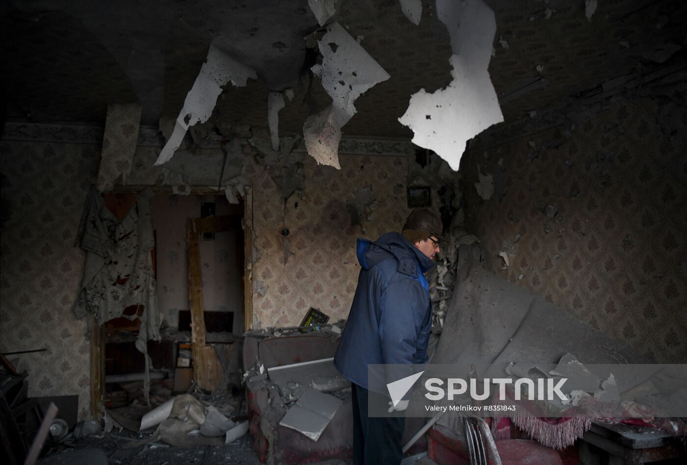 Russia Ukraine Military Operation Shelling