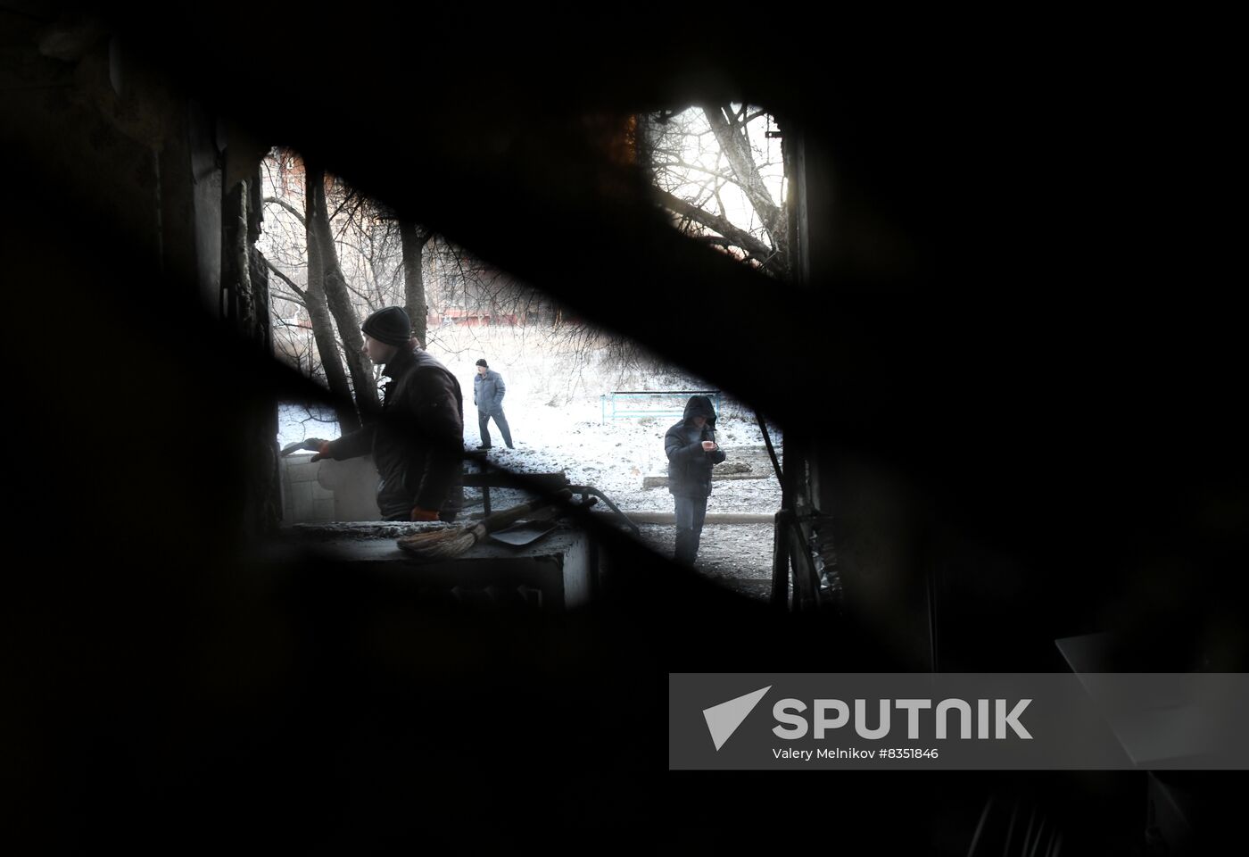 Russia Ukraine Military Operation Shelling