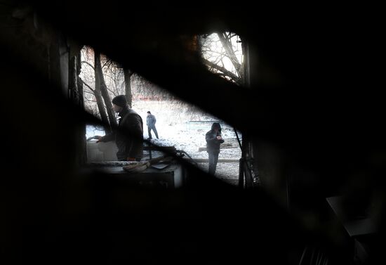 Russia Ukraine Military Operation Shelling