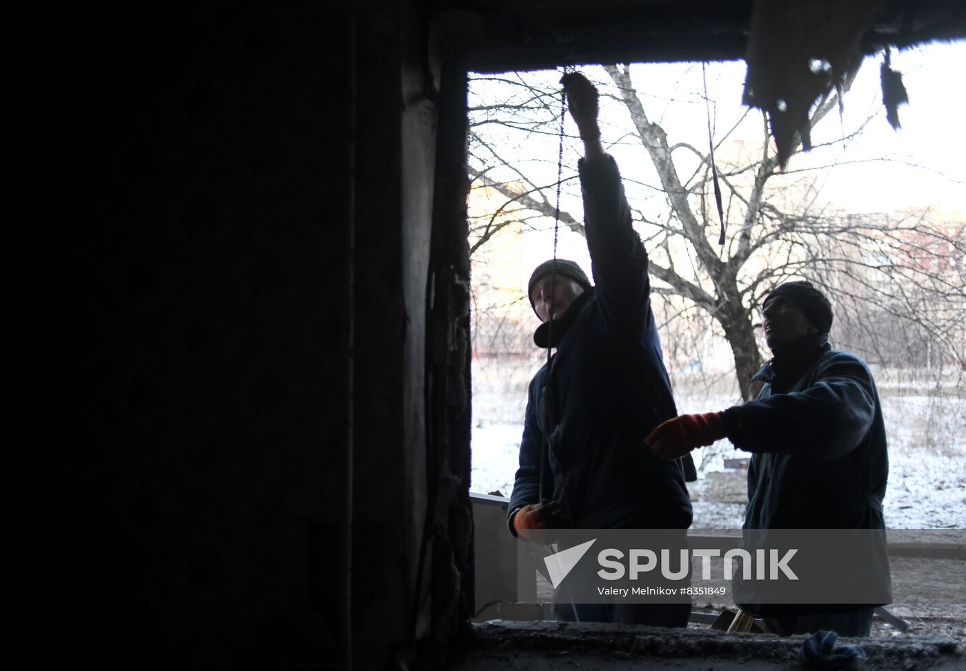 Russia Ukraine Military Operation Shelling