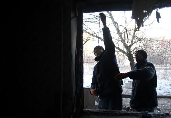 Russia Ukraine Military Operation Shelling