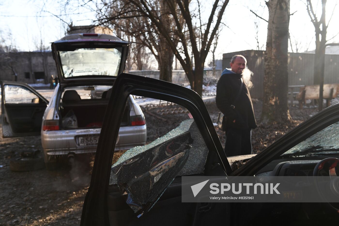 Russia Ukraine Military Operation Shelling