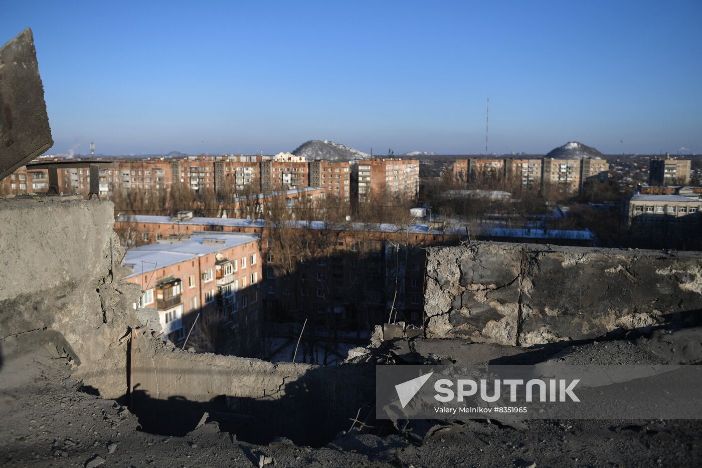 Russia Ukraine Military Operation Shelling