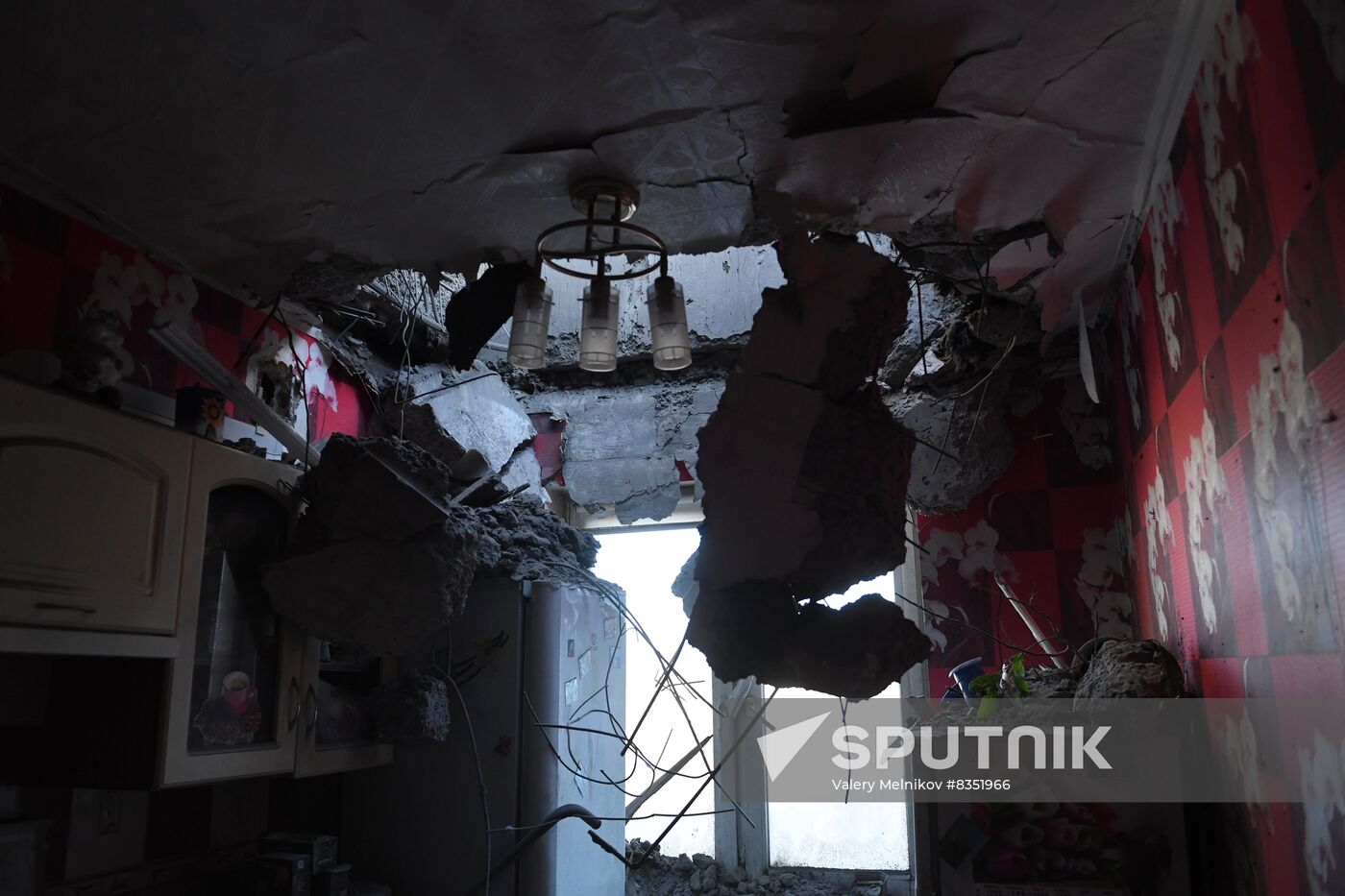 Russia Ukraine Military Operation Shelling