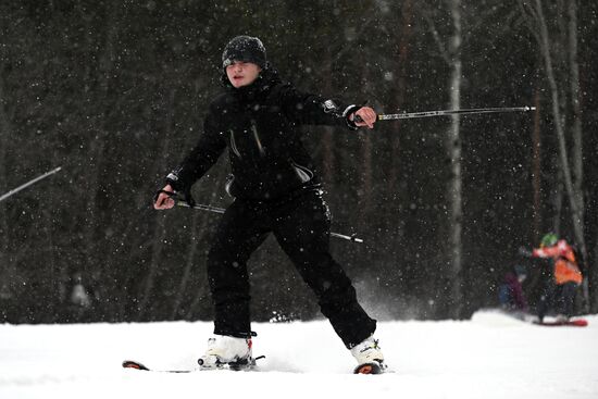 Russia Winter Leisure