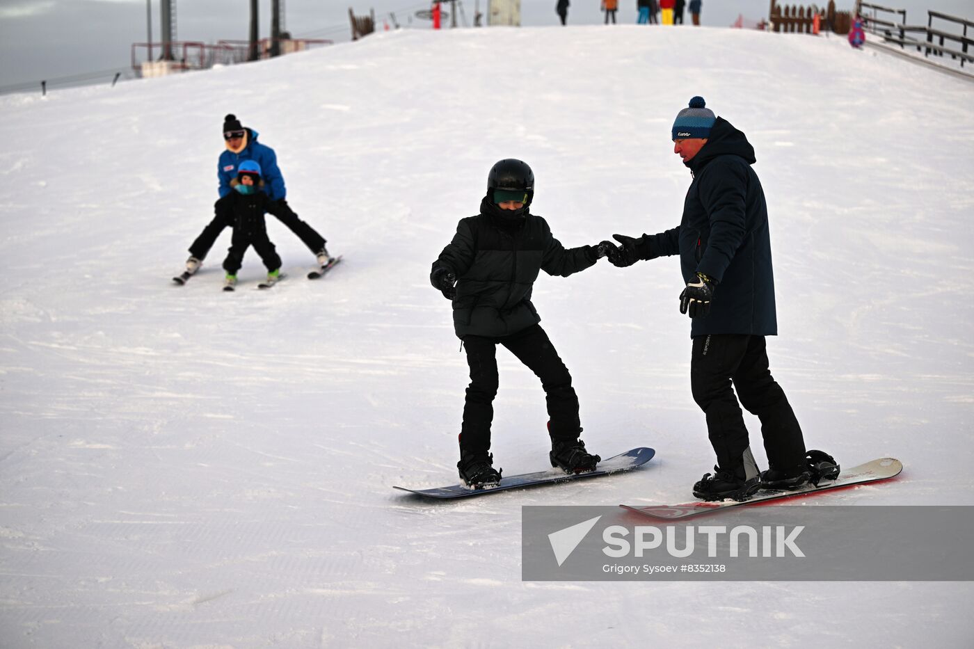 Russia Winter Leisure