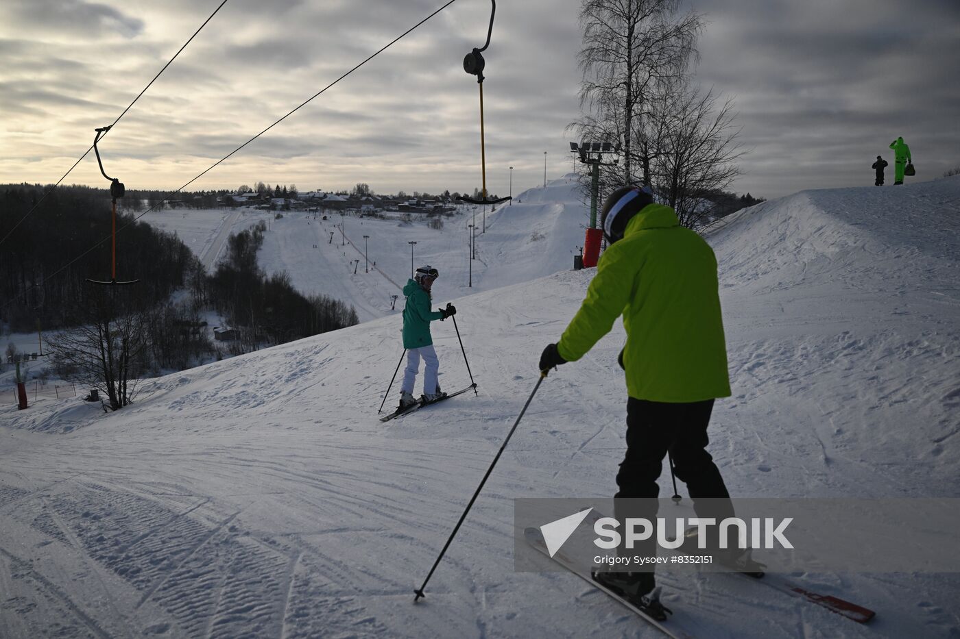 Russia Winter Leisure