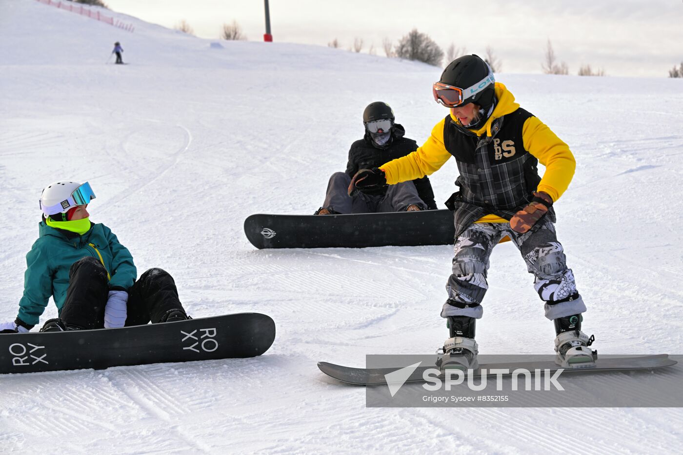 Russia Winter Leisure