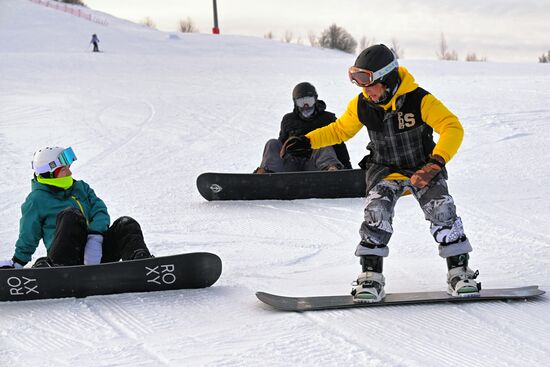Russia Winter Leisure