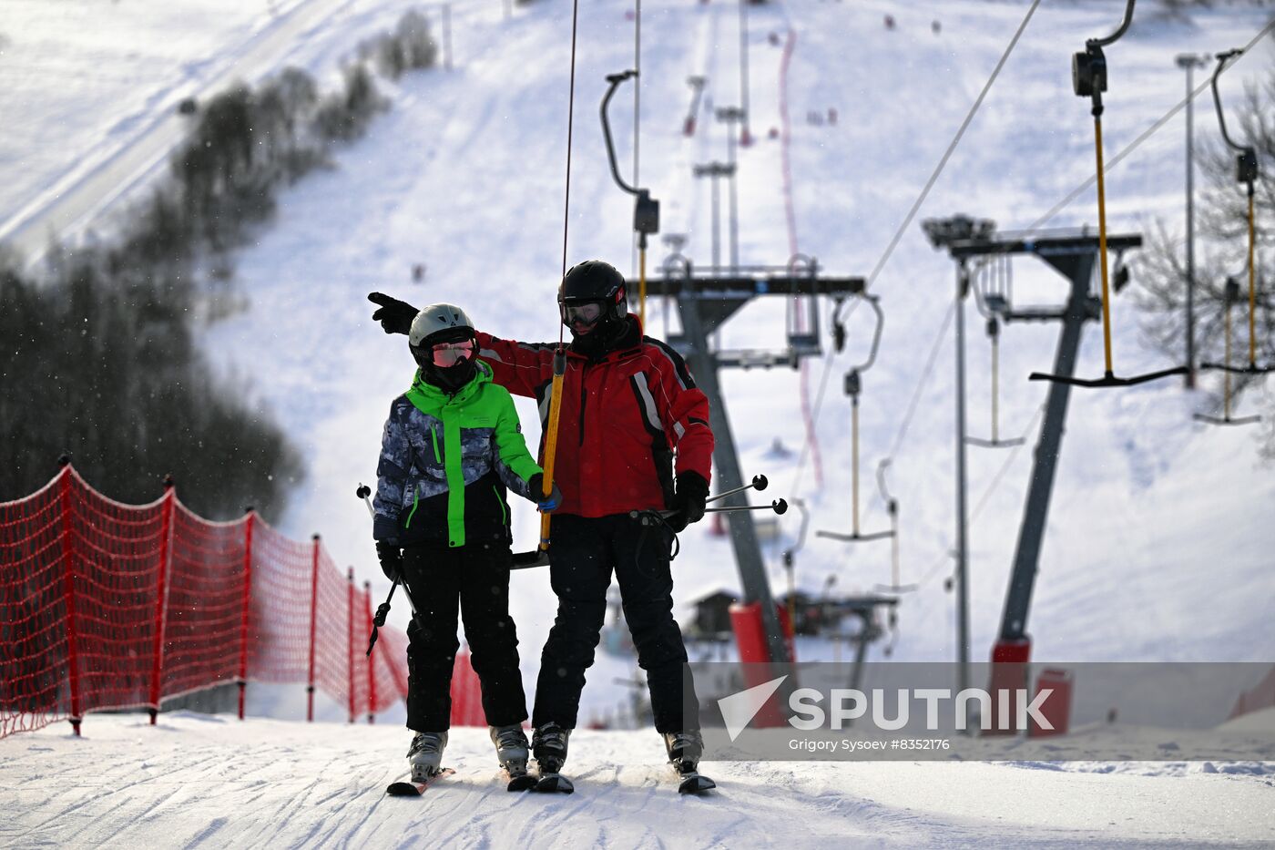 Russia Winter Leisure