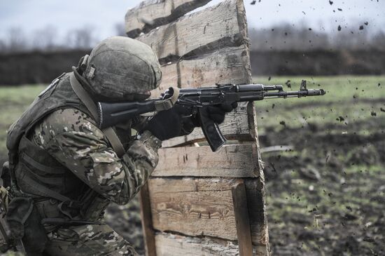 Russia Ukraine Military Operation Reservists Training