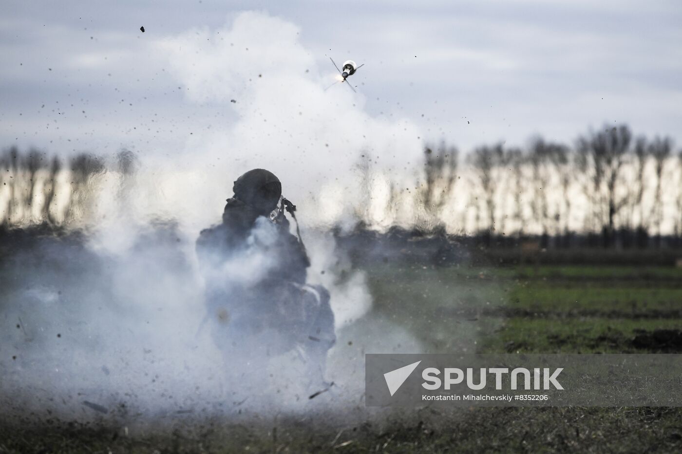 Russia Ukraine Military Operation Reservists Training
