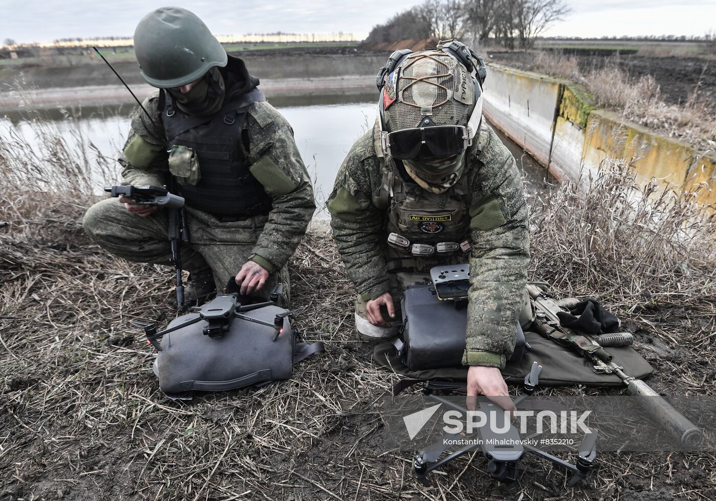 Russia Ukraine Military Operation Reservists Training