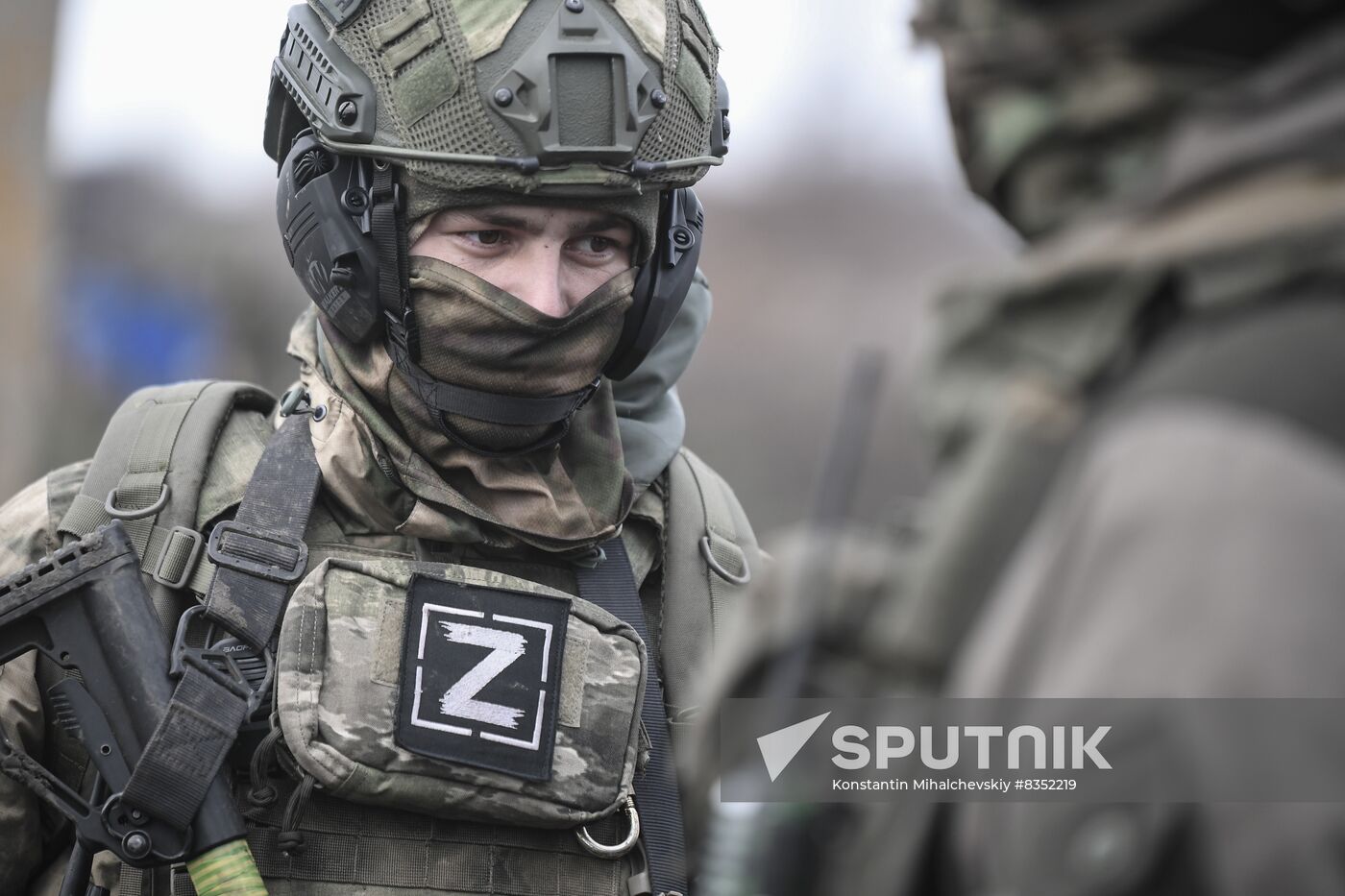 Russia Ukraine Military Operation Reservists Training