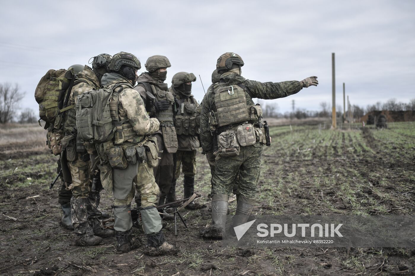 Russia Ukraine Military Operation Reservists Training