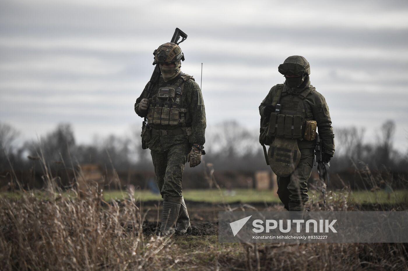 Russia Ukraine Military Operation Reservists Training