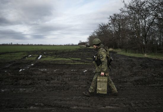 Russia Ukraine Military Operation Reservists Training