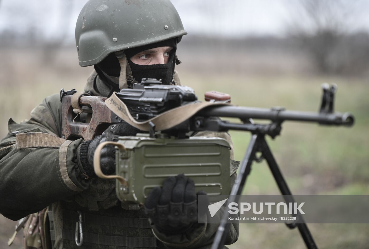 Russia Ukraine Military Operation Reservists Training
