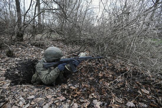 Russia Ukraine Military Operation Reservists Training