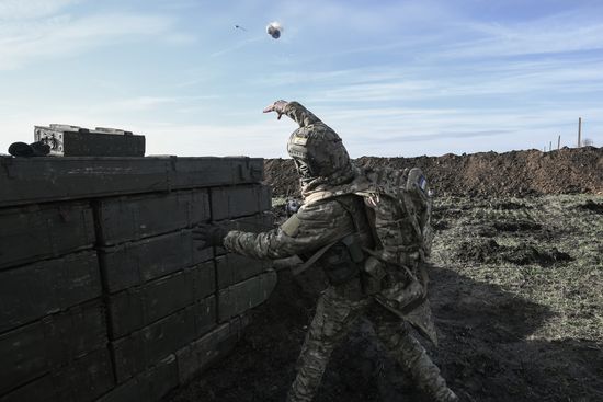 Russia Ukraine Military Operation Reservists Training
