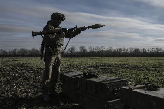 Russia Ukraine Military Operation Reservists Training