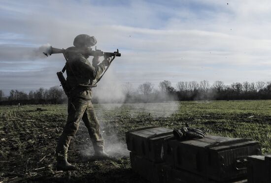 Russia Ukraine Military Operation Reservists Training