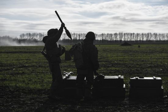Russia Ukraine Military Operation Reservists Training