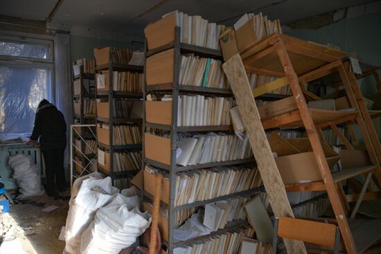 Russia Ukraine Military Operation Shelling