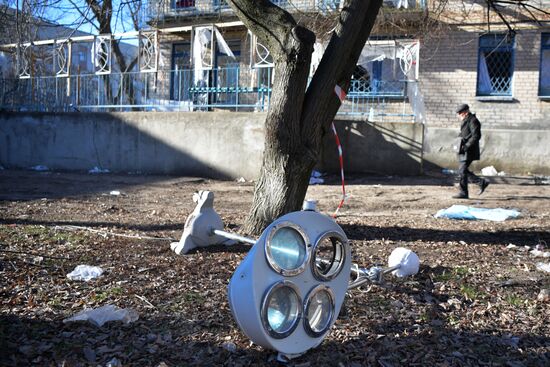 Russia Ukraine Military Operation Shelling