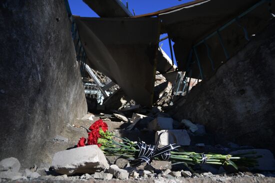 Russia Ukraine Military Operation Shelling