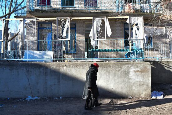 Russia Ukraine Military Operation Shelling