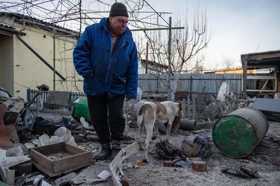 Russia Ukraine Military Operation Shelling