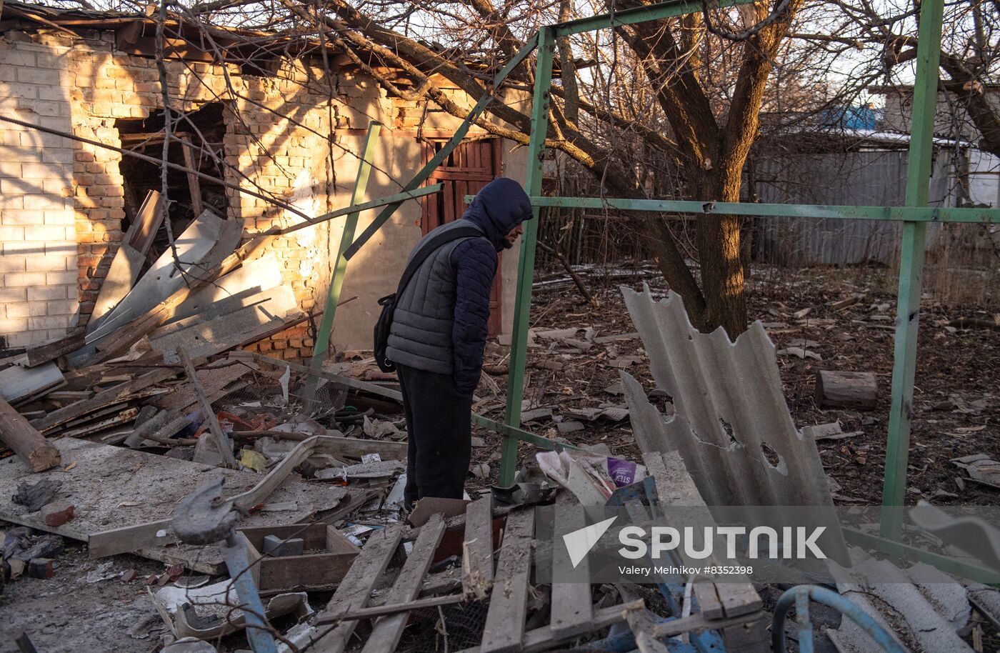 Russia Ukraine Military Operation Shelling