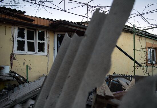 Russia Ukraine Military Operation Shelling