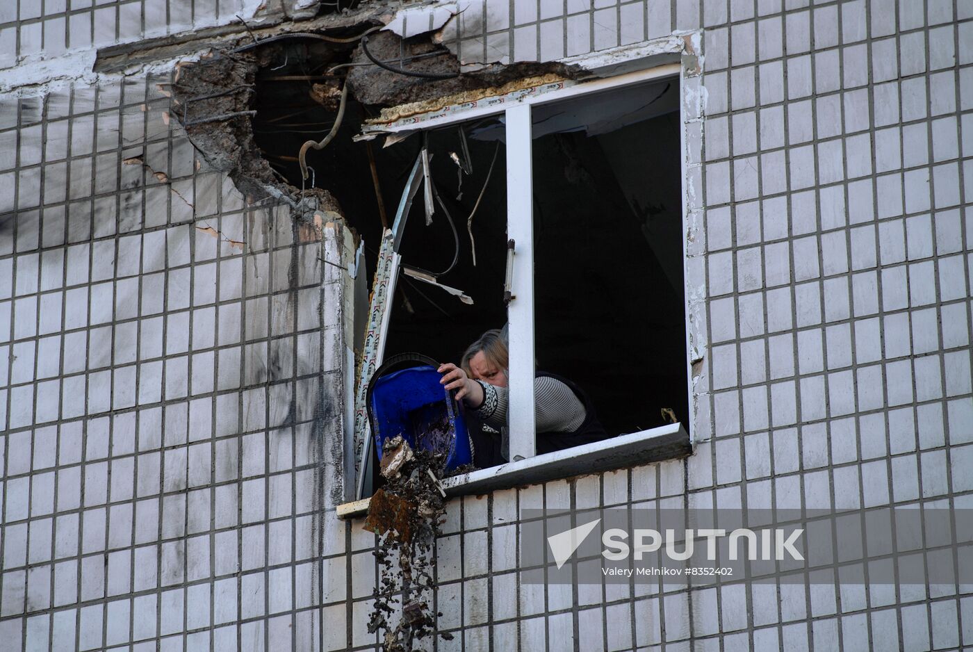 Russia Ukraine Military Operation Shelling