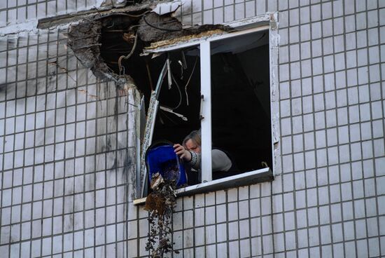 Russia Ukraine Military Operation Shelling