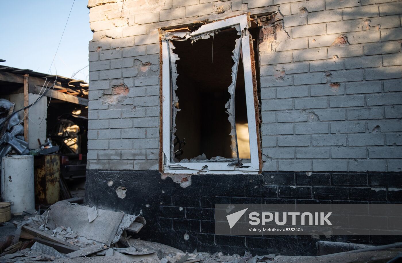 Russia Ukraine Military Operation Shelling