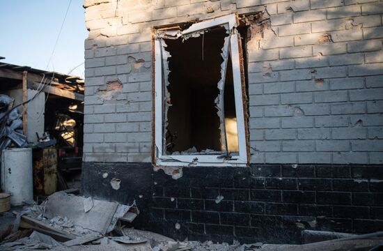 Russia Ukraine Military Operation Shelling