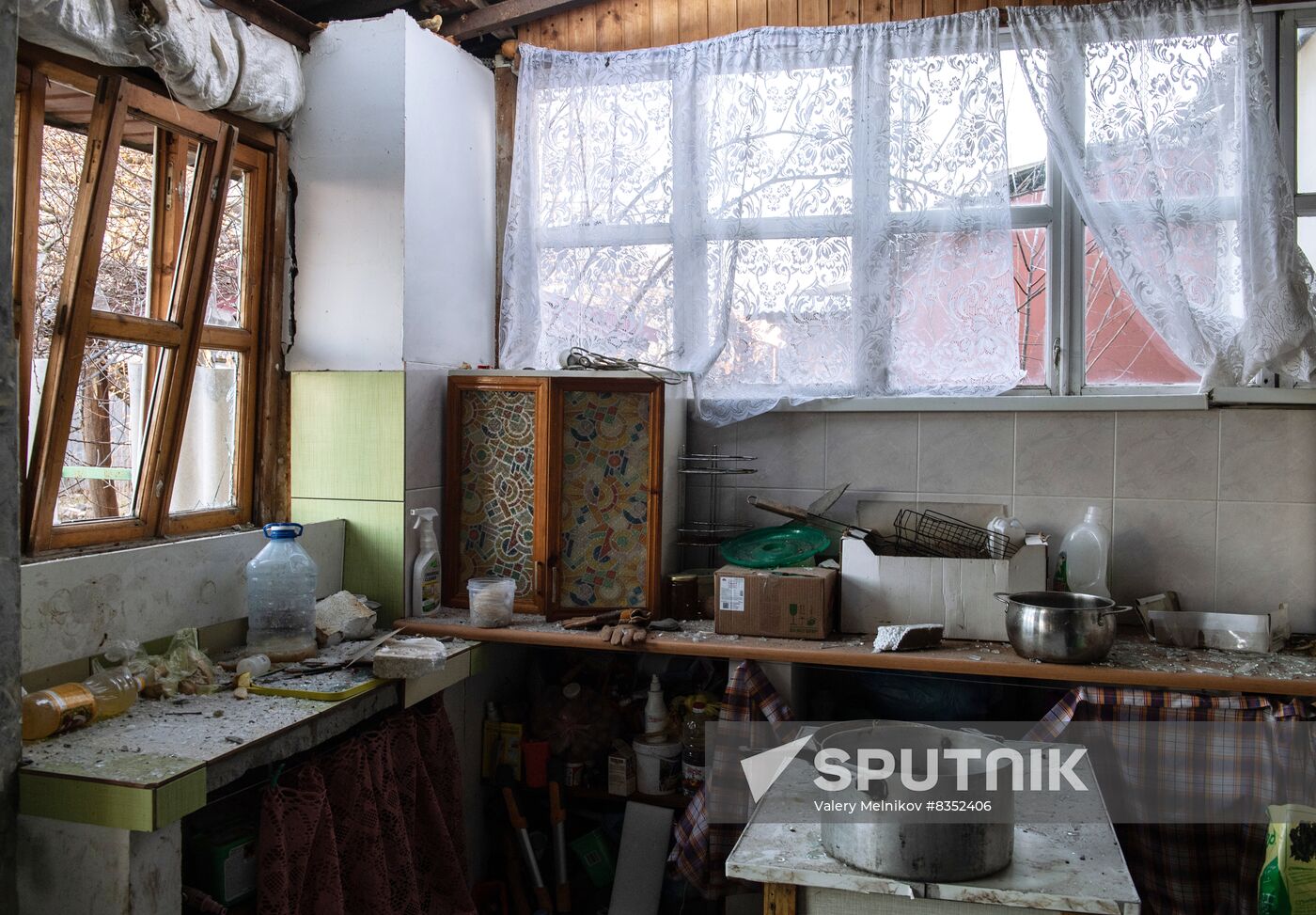 Russia Ukraine Military Operation Shelling