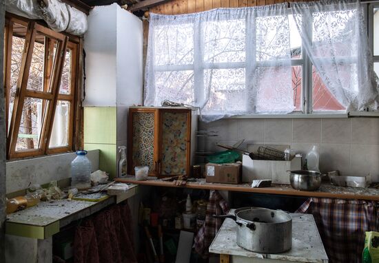 Russia Ukraine Military Operation Shelling