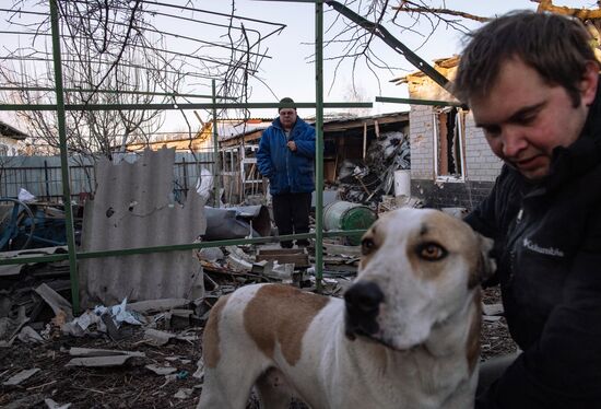 Russia Ukraine Military Operation Shelling