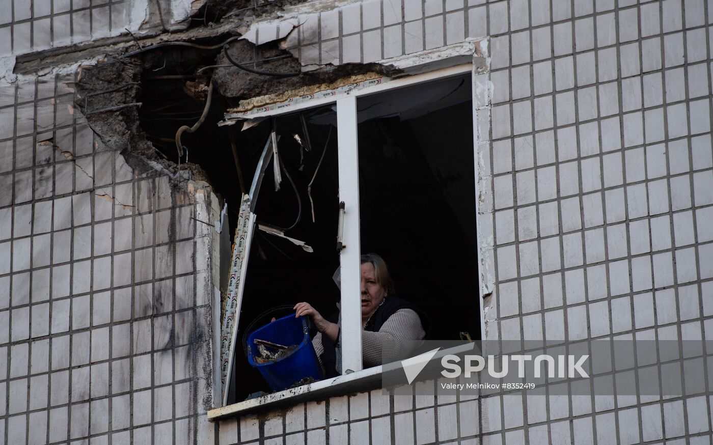 Russia Ukraine Military Operation Shelling