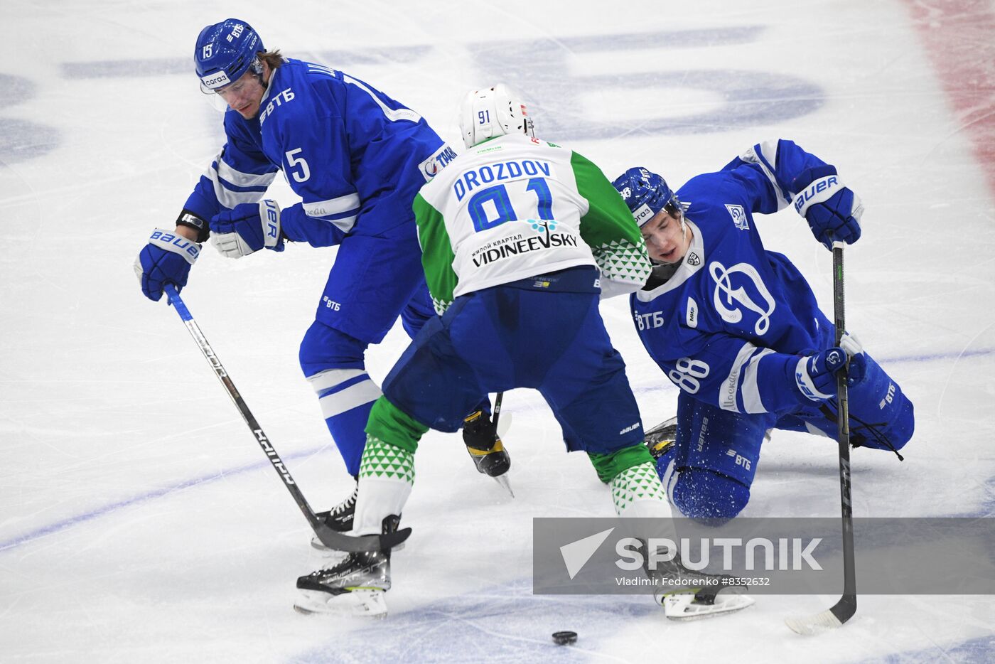 Russia Ice Hockey Kontinental League Dynamo - Salavat Yulaev