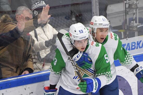 Russia Ice Hockey Kontinental League Dynamo - Salavat Yulaev