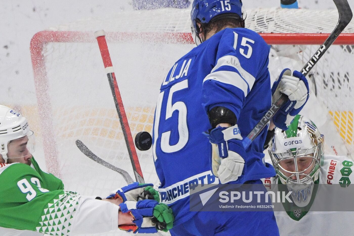 Russia Ice Hockey Kontinental League Dynamo - Salavat Yulaev