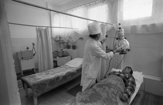 Osh Pumping Plant's medical office