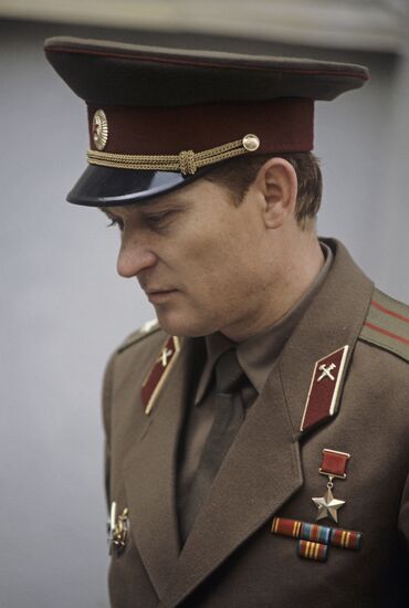 Chief of firefighting mission after explosion at Chernobyl Nuclear Power Plant