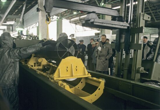 Eliminating chemical munitions at Shikhany military facility